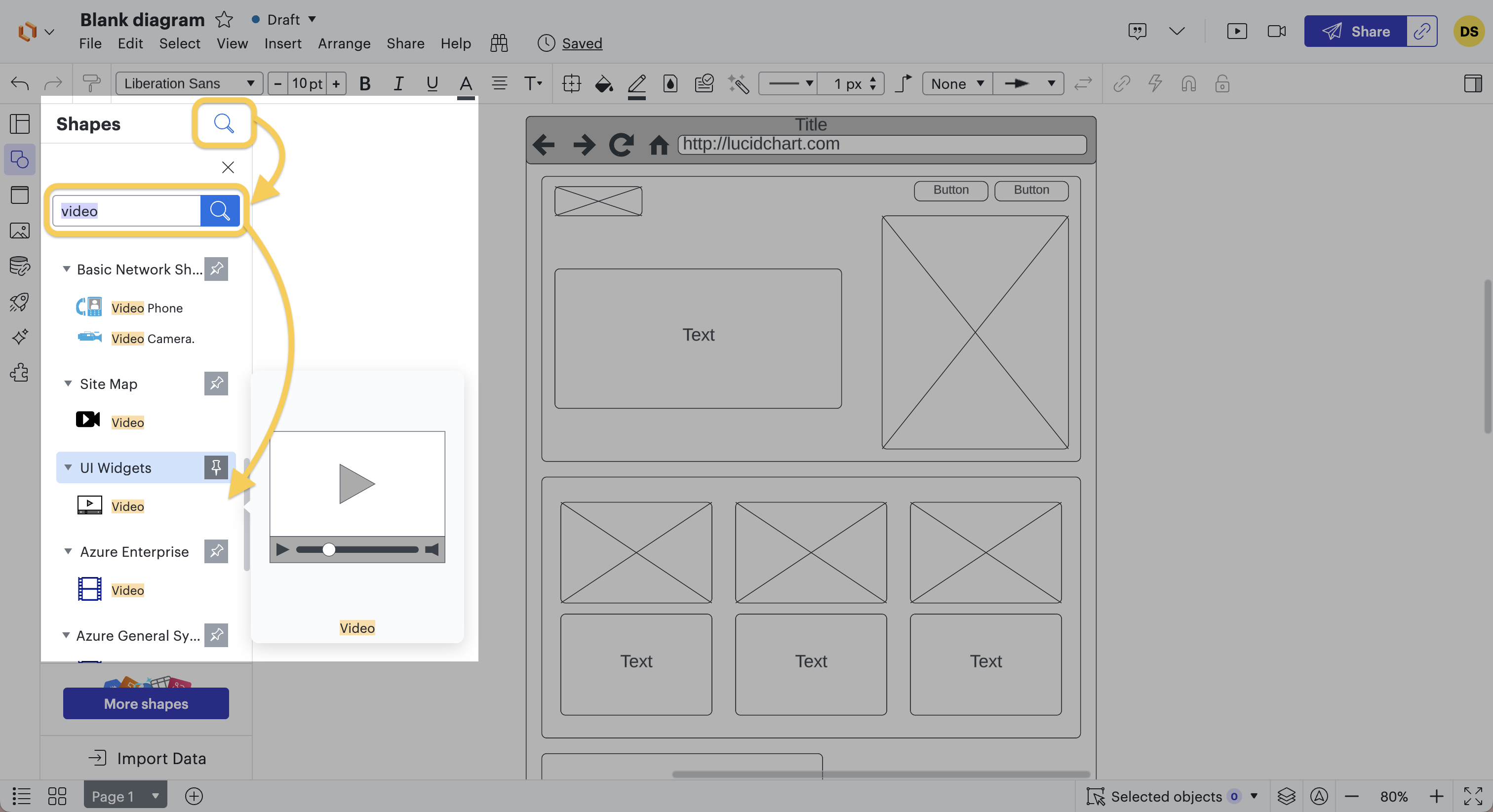 6ème étape pour créer un wireframe pour un site web
